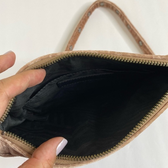 Rebecca Minkoff Mini Mac Velvet Convertible purse - Picture 3 of 10